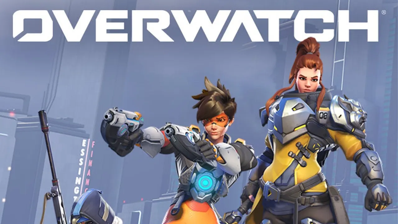 Overwatch 2 tank holding a chokepoint while the team follows