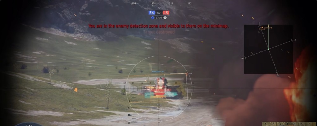 War Thunder cheats overlay with ESP boxes and combat feedback