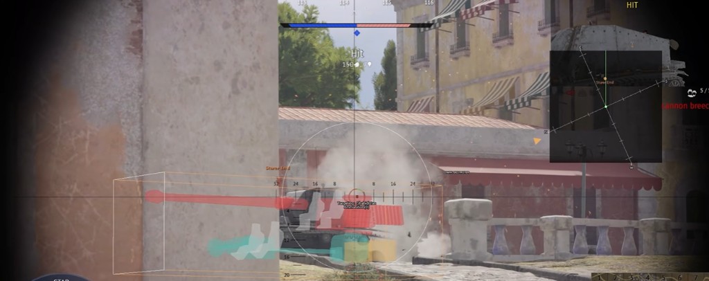 War Thunder wallhack ESP through buildings