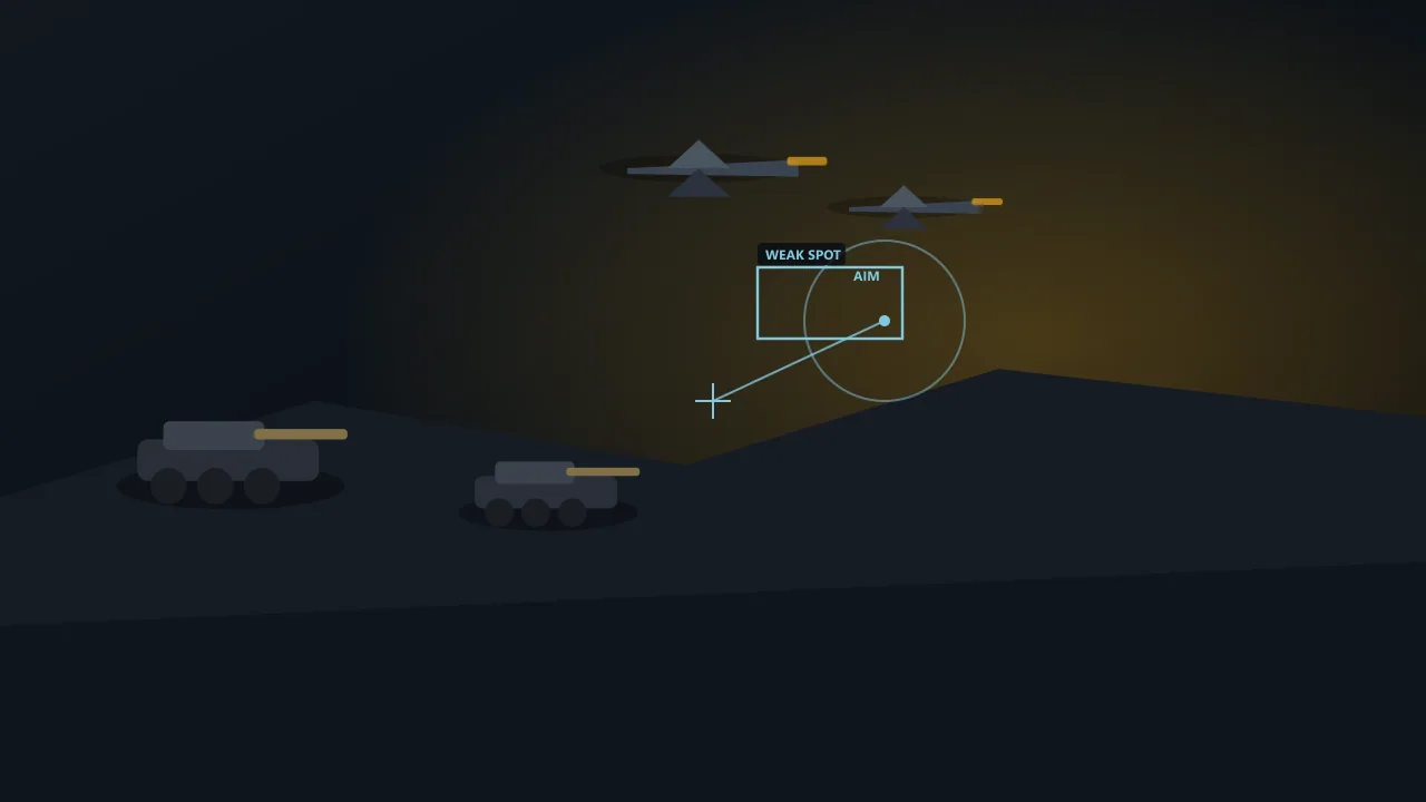 War Thunder aimbot FOV and ballistic lead overlay
